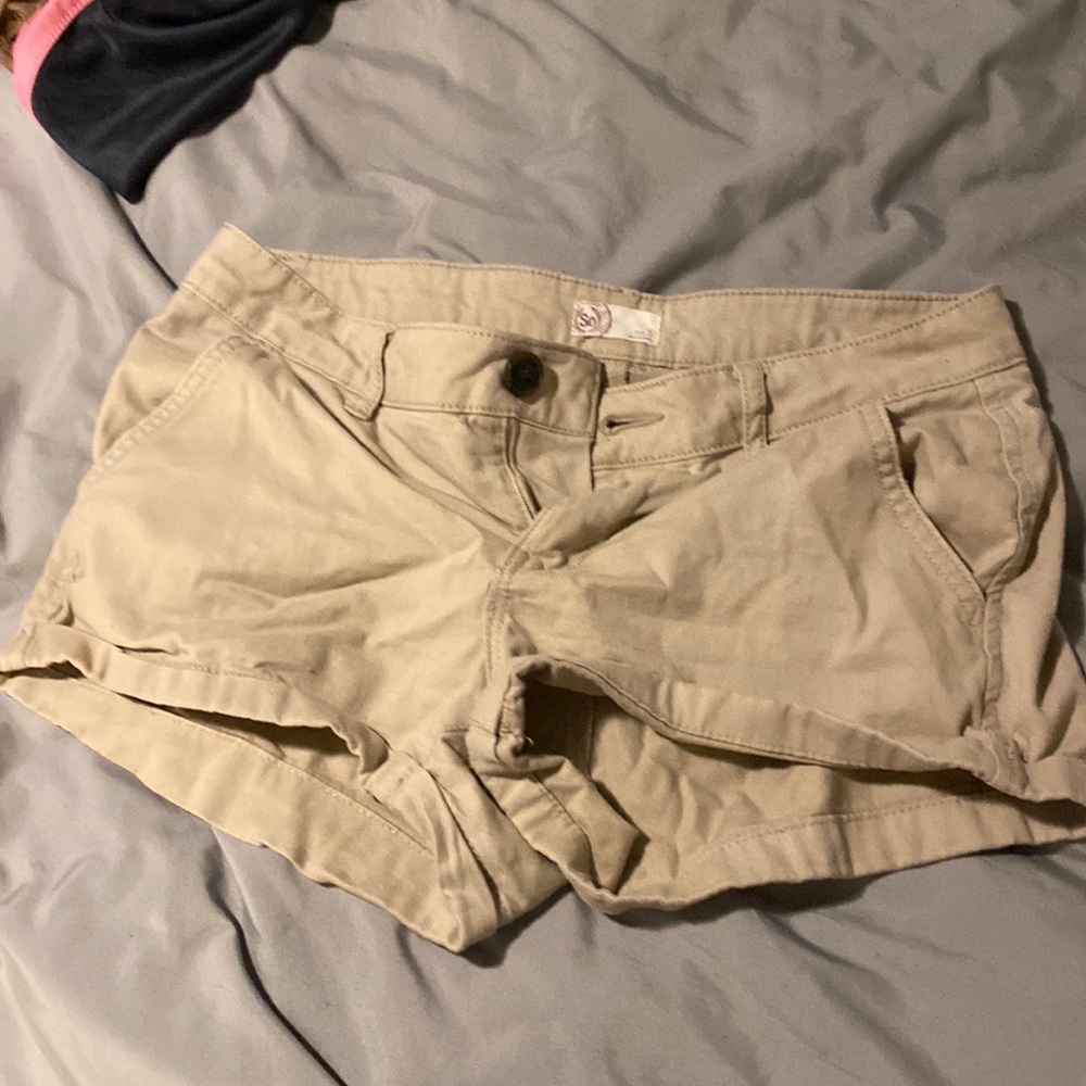 Khaki shorts